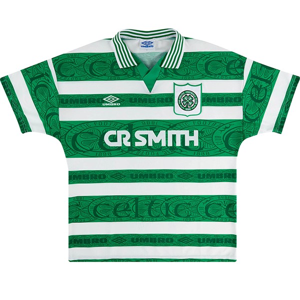 Camiseta Celtic Replica Primera Ropa Retro 1995 1997 Verde